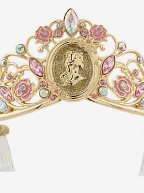 Disney Gold and Pink Princess Belle Tiara